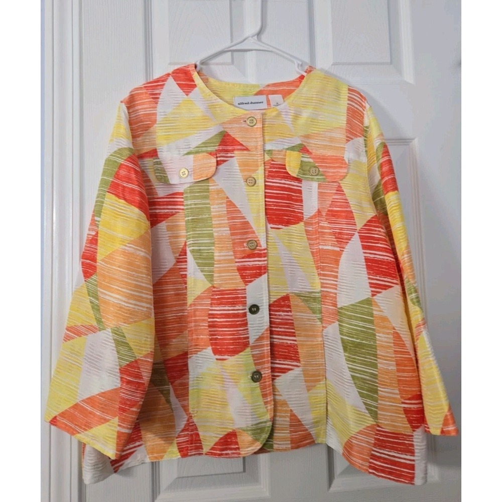 Alfred Dunner Womans Plus Size 18 Light Weight Blazer